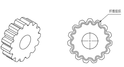 Precision forged gears